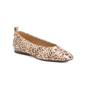 27 EDIT NATURALIZER Taupe Leather Carla Flats